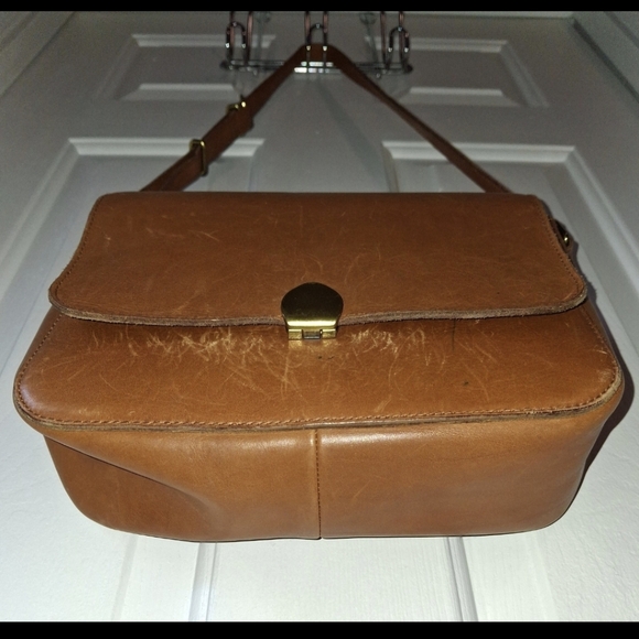 Madewell Abroad Brown Leather Bag - Picture 7 of 10
